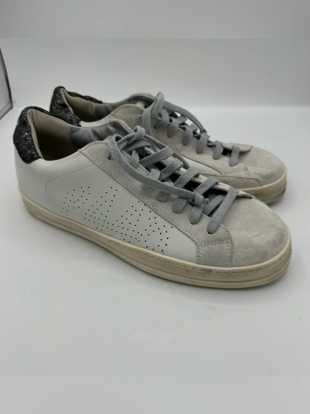 P448 John Sneaker women’s size 39 glitter heel NEW surf streetwear luxury